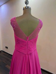 Elegant Pink Ethnic Gown