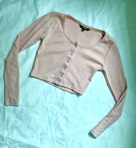 Blush Pink Crop Top💗