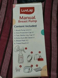 LuvLap Manual Breast Pump