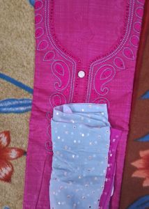 Pink Dress Material