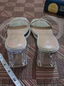 Luna Blu Sparkle Heels - Size 37