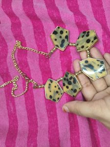 Leopard Print Necklace