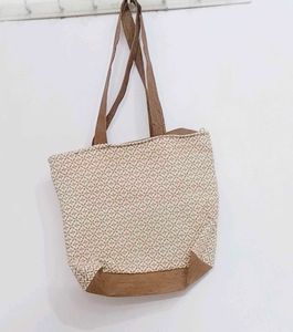 White&amp; Brown Bag
