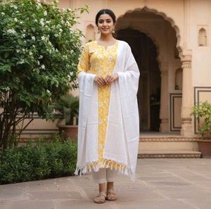 Elegant Yellow Kurta