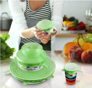 5pcs Silicone Stretch Lids
