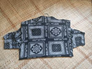 B&amp;W Bandana Casual Shirt