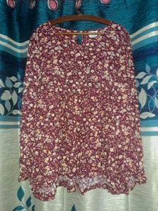 Floral Print Top