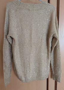 Sequin Knit Sweater