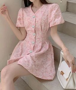 Pink Shirt Dress