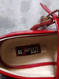 Red Nesco Kids Shoes - Size 3
