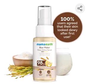 Free🎁Mamaearth Rice Water Serum