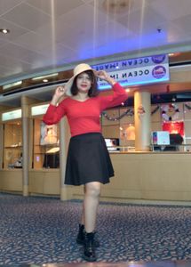Red Crop Top From Athena