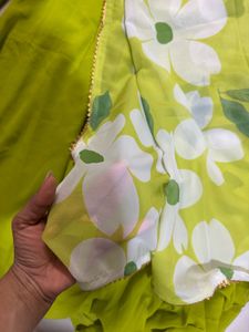 Fluorescent Green Dress