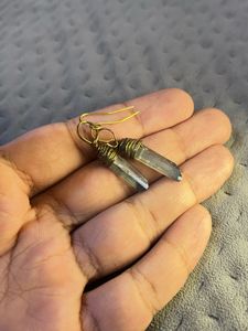 Transparent Crystal Earrings