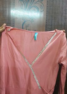 Pretty Anarkali kurta with duppatta