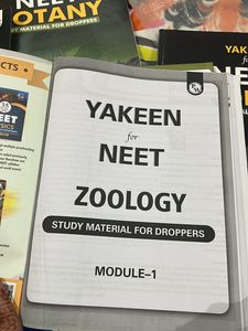 Yakeen For Neet Zoology