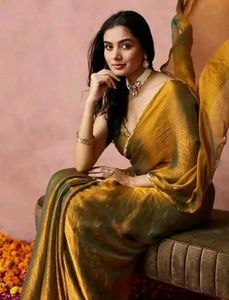 New Saree With Blouse Piece