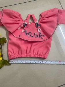 Girls Skirt And Top Set