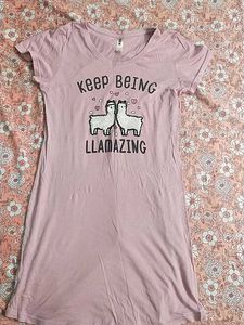 Cute Pink Nightdress For Girls