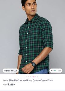 Levi's Checked Casual Shirt