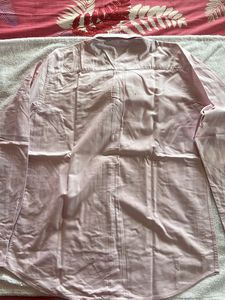 Men Ralph Lauren Baby Pink Plain Shirt