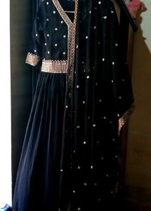 Elegant Black Kurta Set