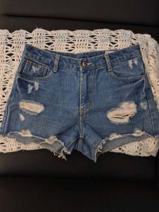 Denim Bule Shorts