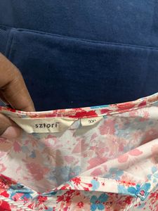 3xl Floral Tunic