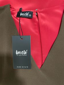 Draped Shift Dress