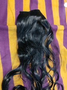 hair extension natural black curly