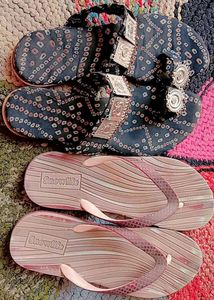 Ethnic Sandals & Snowlife Flip