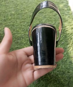 Black Heeled Sandals