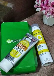 Garnier Face Wash & Sunscreen