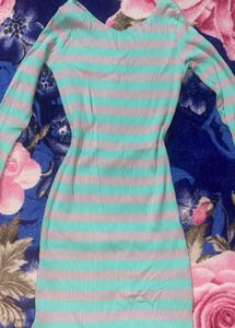 Striped Bodycon Dress