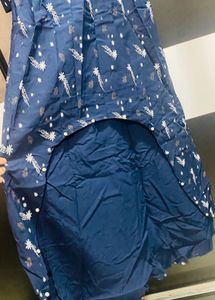 Stylish Navy Blue Kurta