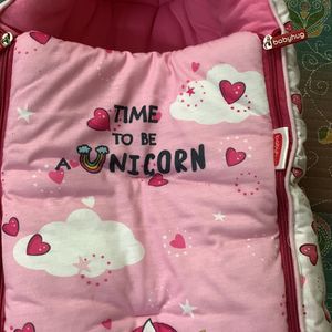 Baby carrier or sleeping bag with Unicorn 🦄 design