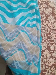 Simple Chiffon Saree
