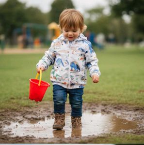 Sale🎊🎆🎄🎉Dinosaur Print Kids' Windbreaker Jacke