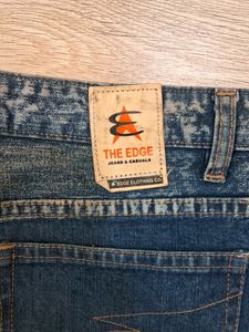 Bootcut Pinstripe Jeans For Men
