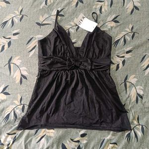 Elegant Black Cami Top