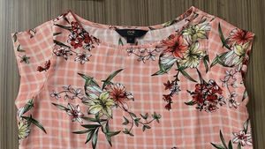 Print boxy Top