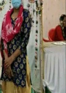 nice blue color short kurti