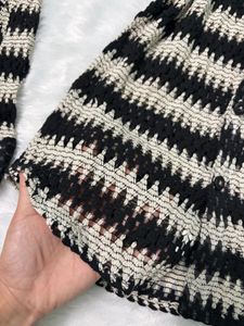 Patterned Long Sleeve Top🫶🏻