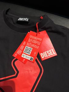 Diesel Black Graphic Tee