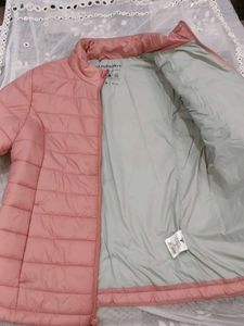 NEW PINK PUFFER JACKET