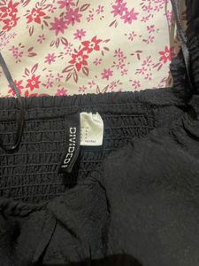 Black Cutout Mini Dress