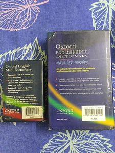 Oxford English-Hindi Dictionary (Large And Mini)