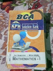Bca 1st Semester Solution Bank