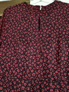 lilatin quarters Floral Print Pleated Dress