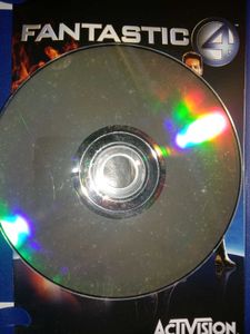 Fantastic 4 PS2 DVD